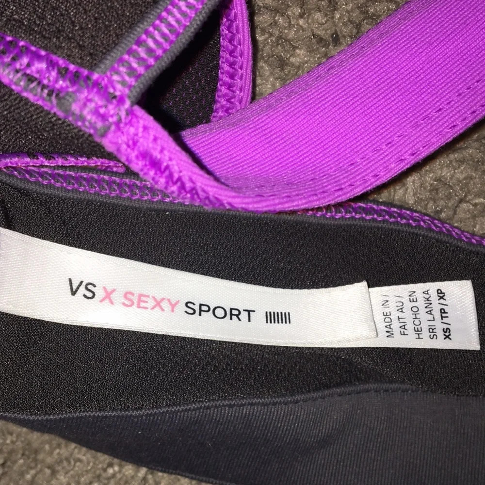 VSX Sexy Sport Front Zip Sports Bra Victoria’s Secret - Picture 3 of 6